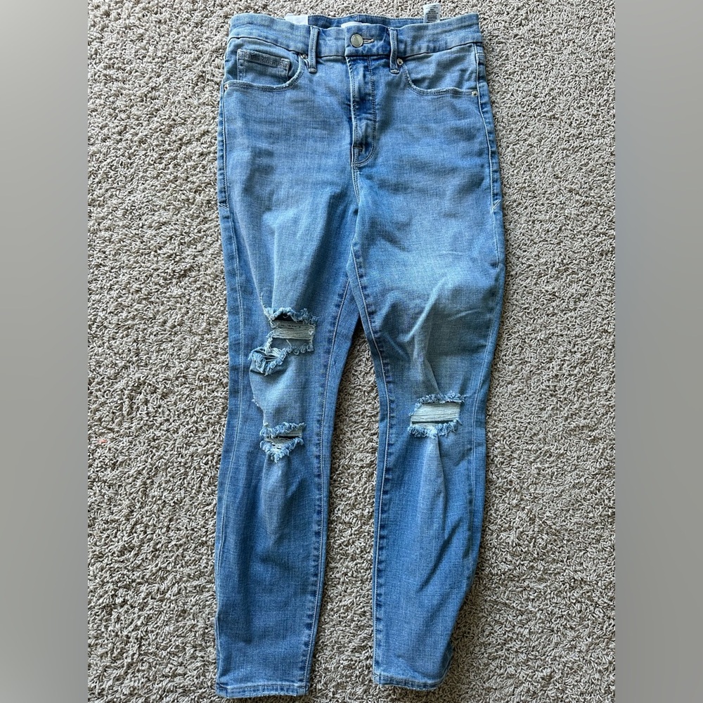 Good American Good Legs Crop Jeans